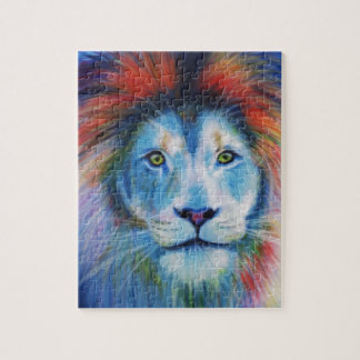 Colorful Lions Legpuzzel