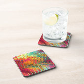 Colorful Liquid Mirco Stippen Drankjes Onderzetter (Rechterzijde)