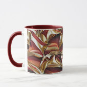 Colorful liquid waves geometric abstract pattern 3 mok (Links)