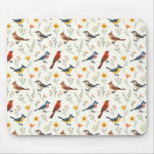 Colorful Little Birds Muismat (Voorkant)