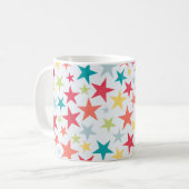 Colorful Little Stars Coffee Mok (Voorkant links)