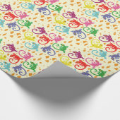 Colorful Lizards Cadeaupapier (Hoek)