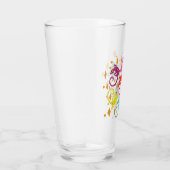 Colorful Lizards Glas (Rechts)