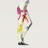Colorful Lizards Leggings (Rechts)