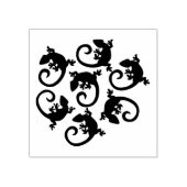 Colorful Lizards Rubberstempel (Afrduk)