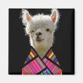 Colorful Llama Magneet (Voorkant)