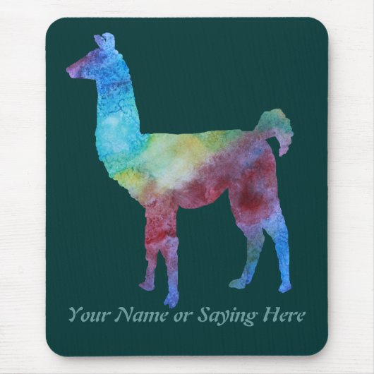 Colorful Llamas Muismat (Voorkant)