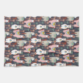 Colorful Llamas Pattern Theedoek (Horizontaal)