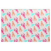 Colorful Lobster Bake Stof (Fat Quarter)