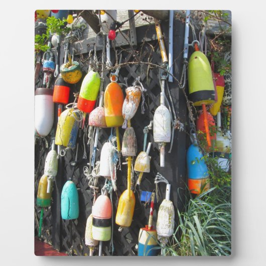 Colorful Lobster Buoys Fotoplaat (Voorkant)