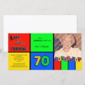 Colorful look Wis die 70 zondag draait (Voorkant / Achterkant)