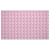 Colorful Lotus Flower Pattern Stof (Fat Quarter)