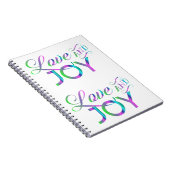 Colorful Love and Joy Notitieboek (Rechterzijde)