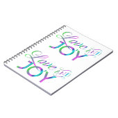 Colorful Love and Joy Notitieboek (Linkerzijde)