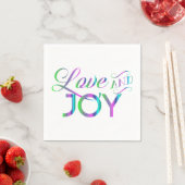 Colorful Love and Joy Servet (Insitu)