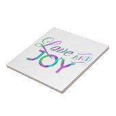 Colorful Love and Joy Tegeltje (Zijkant)
