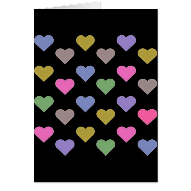 Colorful Love Hearts (Voorkant)