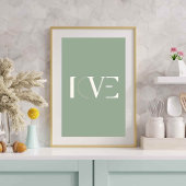 Colorful Love Poster