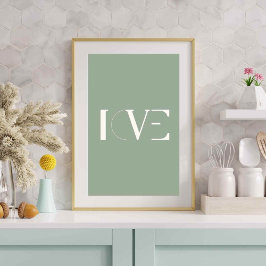 Colorful Love Poster