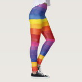 Colorful Love Stripes Leggings (Rechts)