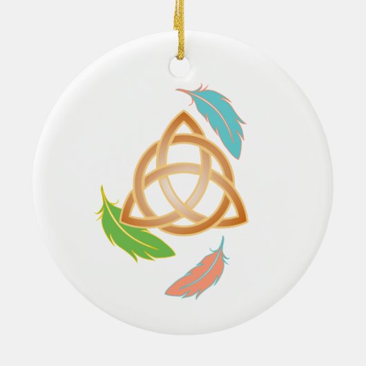 Colorful Lovebird Ornament (Achterkant)