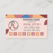 Colorful Loyalty-kaart met Logo Klantenkaartje (Voorkant)