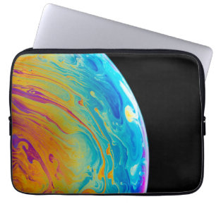 Colorful Lunar Pics Cool Moon Afbeeldingen Creativ Laptop Sleeve