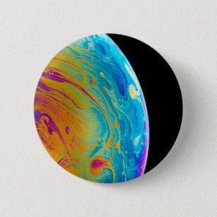 Colorful Lunar Pics Cool Moon Afbeeldingen Creativ Ronde Button 5,7 Cm
