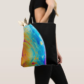 Colorful Lunar Pics Cool Moon Afbeeldingen Creativ Tote Bag (Dichtbij)