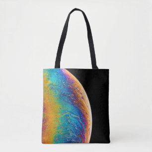 Colorful Lunar Pics Cool Moon Afbeeldingen Creativ Tote Bag