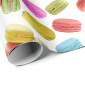 Colorful Macaron Cookies Patroon Alle keren Cadeaupapier (Rol Hoek)