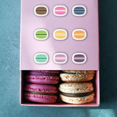 Colorful Macaron Set Stickers