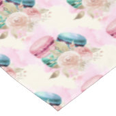 Colorful Macarons en het Patroon van de Waterverf  Tafelkleed (Gekanteld)