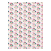 Colorful Macarons en het Patroon van de Waterverf  Tafelkleed (Voorkant)