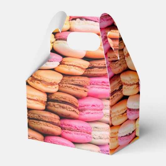 Colorful Macaroons Bedankdoosjes (Achterkant)