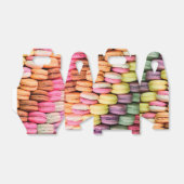 Colorful Macaroons Bedankdoosjes (Uitgevouwen)