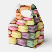 Colorful Macaroons Bedankdoosjes (Voorkant Zijde)