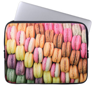 Colorful Macaroons Laptop Sleeve