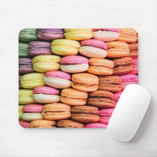 Colorful Macaroons Muismat (Met muis)