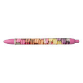 Colorful Macaroons Zwarte Inkt Pen (Voorkant)