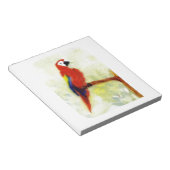Colorful Macaw Bird Art Notitieblok (Schuin)