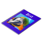 Colorful Macaw Notitieboek (Linkerzijde)