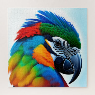 Colorful Macaw Parrot Bird Painting Legpuzzel