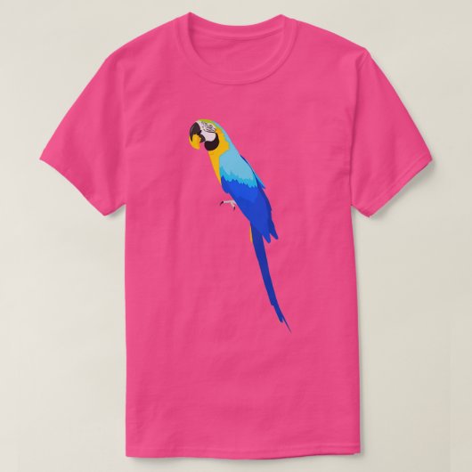Colorful Macaw T-shirt (Design voorkant)