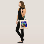 Colorful Macaw Tropische Canvas tas (Voorkant (model))