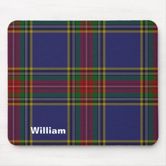 Colorful MacBeth Tartan Pset Mousepad Muismat (Voorkant)