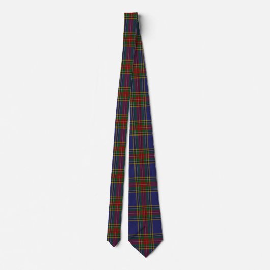 Colorful MacBeth Tartan Stropdas (Achterkant)