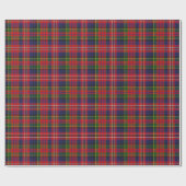 Colorful MacPherson Tartan Pset Wrapping Paper Cadeaupapier (Vlak)