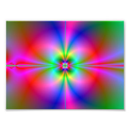 Colorful Magnetosphere Foto Afdruk