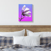 Colorful Magnolia Wrapped Canvas Afdruk (Insitu (Slaapkamer))